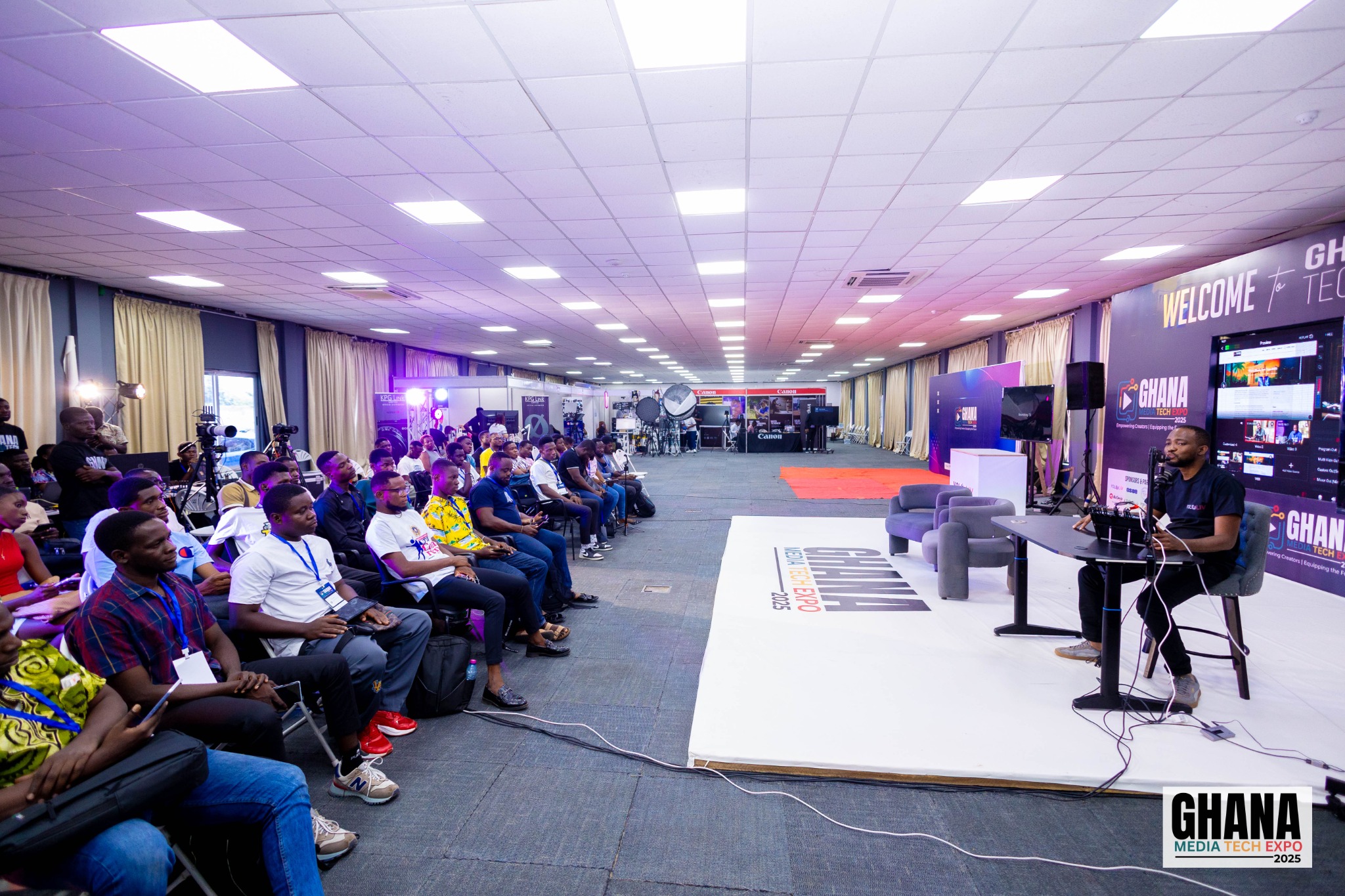 Audience at Ghana Media Tech Expo 2025