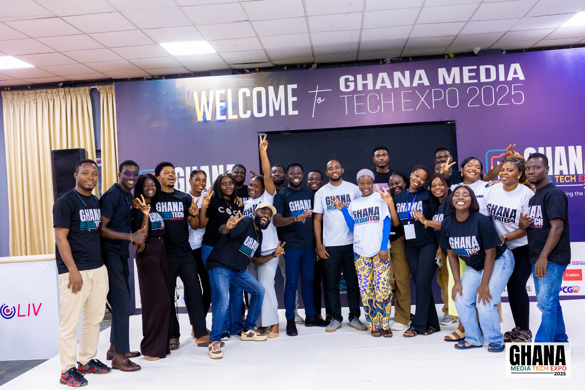 Ghana Media Tech Expo organising team